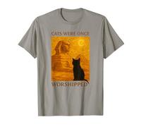 Chat Dieu adoré l'Égypte Ancienne Sphinx Drôle Chat Meme T-Shirt