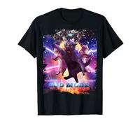 Chat disco qui danse et joue avec des jeux de rôle T-Shirt