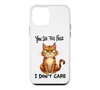 Chat drôle Antisocial Bad Attitude, Introvert Moody Kitty Coque pour iPhone 12 Mini