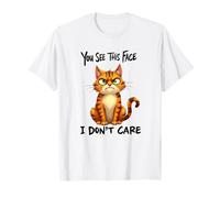 Chat drôle Antisocial Bad Attitude, Introvert Moody Kitty T-Shirt