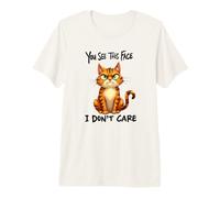 Chat drôle Antisocial Bad Attitude, Introvert Moody Kitty T-Shirt Haut de Gamme