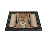 Chat Drôle, C'est Moi Que Tu Cherches Paillasson De Bienvenue Anti-Poussière Paillasson D'Entree Facile À Nettoyer Tapis De Bain pour D'Entrée Intérieur Salon 40X60Cm