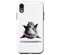 Chat drôle de Ballet joufflu Portant Un Tutu Dansant. Coque pour iPhone XR