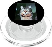 Chat drôle Disant Fumer Meme Sarcastique félin Humour Impertinent PopSockets PopGrip pour MagSafe