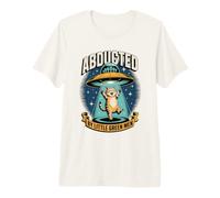 Chat drôle enlevé par des extraterrestres T-Shirt Haut de Gamme