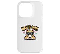 Chat drôle et Cool Qui Dit Nah ID Win Coque pour iPhone 14 Pro