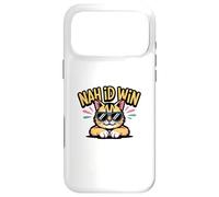 Chat drôle et Cool Qui Dit Nah ID Win Coque pour iPhone 17 Pro Max