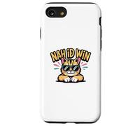 Chat drôle et Cool Qui Dit Nah ID Win Coque pour iPhone SE (2020) / 7/8