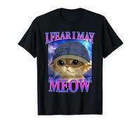 Chat drôle, je crains qu'il ne miaule T-Shirt