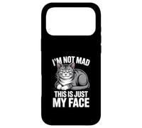 Chat drôle, Je ne suis Pas en colère, C'est Juste Mon Visage Coque pour iPhone 17 Pro Max