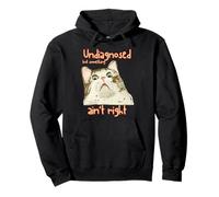 Chat drôle Non diagnostiqué mais Quelque Chose n'est Pas Correct TDAH autisme Sweat à Capuche