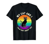 Chat drôle Qui Dit Mon Chat et Parle de Vous T-Shirt