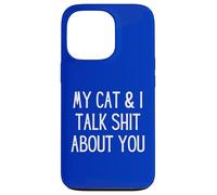Chat drôle sans Enfant Mamans Patriarcat Humour Chat Lady Vote Coque pour iPhone 13 Pro