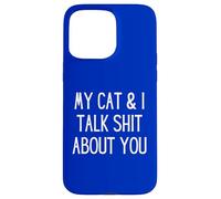 Chat drôle sans Enfant Mamans Patriarcat Humour Chat Lady Vote Coque pour iPhone 15 Pro Max