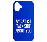 Chat drôle sans Enfant Mamans Patriarcat Humour Chat Lady Vote Coque pour iPhone 16 Plus