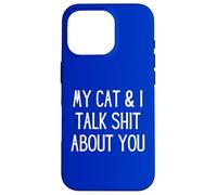 Chat drôle sans Enfant Mamans Patriarcat Humour Chat Lady Vote Coque pour iPhone 16 Pro