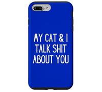 Chat drôle sans Enfant Mamans Patriarcat Humour Chat Lady Vote Coque pour iPhone 7 Plus/8 Plus