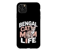 Chat du Bengale Maman Vie Mignon Chaton Bengale Amoureux Coque pour iPhone 11 Pro Max