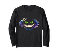 Chat du Cheshire Invisible Sourire Dark Esthétique Contour Art Manche Longue