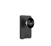 Chat du Cheshire Invisible Sourire Dark Esthétique Contour Art PopSockets PopWallet pour MagSafe