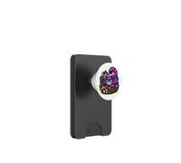 Chat du Cheshire Invisible Sourire Dark Esthétique Fantaisie Art PopSockets PopWallet pour MagSafe