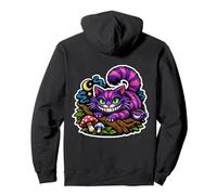 Chat du Cheshire Invisible Sourire Dark Esthétique Fantaisie Art Sweat à Capuche