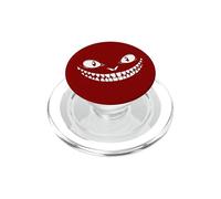 Chat du Cheshire Sourire, Sombre, esthétique, Minimaliste, Sourire PopSockets PopGrip pour MagSafe