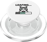 Chat, écran de chargement, juste un pain de chat qui est un chat qui miche PopSockets PopGrip pour MagSafe
