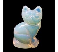 Chat en cristal opalite