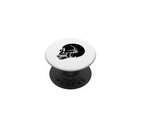 Chat en Forme de crâne PopSockets PopGrip Adhésif