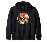 Chat en Grèce, Parthénon et Acropole d'Athènes Sweat à Capuche