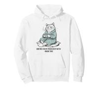 Chat en Peignoir Imaginez Que Votre Opinion n'a Pas d'importance Sweat à Capuche