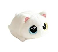 Chat en peluche doudou à grands yeux, jouet doux à presser, objet de | Doudou Tout Doux et Moelleux pour dortoir, canapé, sofa, lit, salon, séjour, maison, fête d'anniversaire