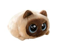 Chat en peluche rembourré Doudou Décoratif à Grands Yeux Design, Douce à | Doudou Tout Doux et Moelleux pour Canapé Sofa Divan Lit Salon Salle de Séjour Maison Dortoir Chambre Fête