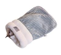 Chat endormi hivernal, chaud câlins pour chats, sac à chat en peluche, lit pour chat intérieur enveloppant à 360 °, confort et douceur, chaud sac à câlins pour chats en peluche pour chat