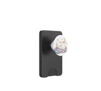 Chat endormi Mignon sur Un Nuage Lune étoiles Confortable esthétique PopSockets PopWallet pour MagSafe