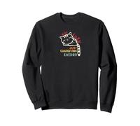 Chat endormi Non Paresseux mais il économise l'énergie Sweatshirt