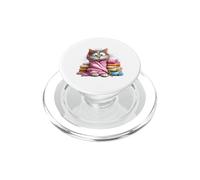 Chat enveloppé dans Une Serviette PopSockets PopGrip pour MagSafe