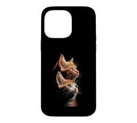 Chat et Chaton Femmes et Filles Chat Mignon Coque pour iPhone 14 Pro Max