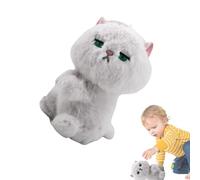 Chat étouffant, chat câlins,Chat en peluche chat mignon - Clip en peluche de chat multifonctionnel, pendentif en peluche chat pour enfants, anniversaire, fêtes