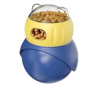 Chat Feeder Slow Refipillable - Boule De Fuite Amusante Pour Chiot | Jouet D'alimentation Interactif Engageant | CET Treat Dispenser Tey Pour Ralentir L'alimentation Et Encourager La Fédération Ludiqu
