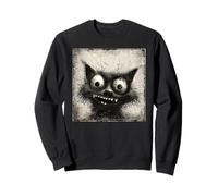 Chat Fou, Chats drôles drôles Sweatshirt