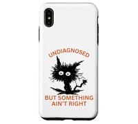 Chat fou non diagnostiqué Ain't Right Coque pour iPhone XS Max
