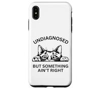 Chat fou non diagnostiqué Ain't Right Coque pour iPhone XS Max