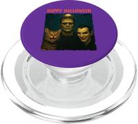 Chat Frankenstein Vampire Funny Halloween Trick Treat Selfie PopSockets PopGrip pour MagSafe
