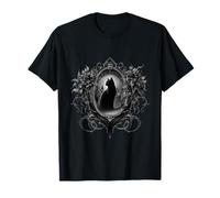 Chat gothique noir mystique Halloween Dark Art T-Shirt