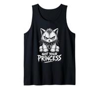 Chat Gothique Sombre Emo Punk Creepy Rebelle Anti Princesse Débardeur