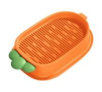 Chat Grass Planter détachable Cat Grass Seeds Boîte de Carotte Forme Hydroponic Planteur Portable Graines en Plastique Plate de Germination