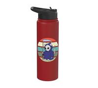 Chat Grim Reaper Cat Got Your Soul Halloween chatons, minou Stainless Steel Insulated Water Bottle