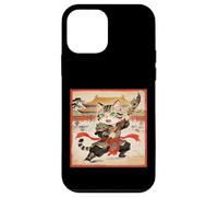 Chat Guerrier Chinois Chinois Chibi - Meow Kung Fu Art Vintage Coque pour iPhone 12 Mini